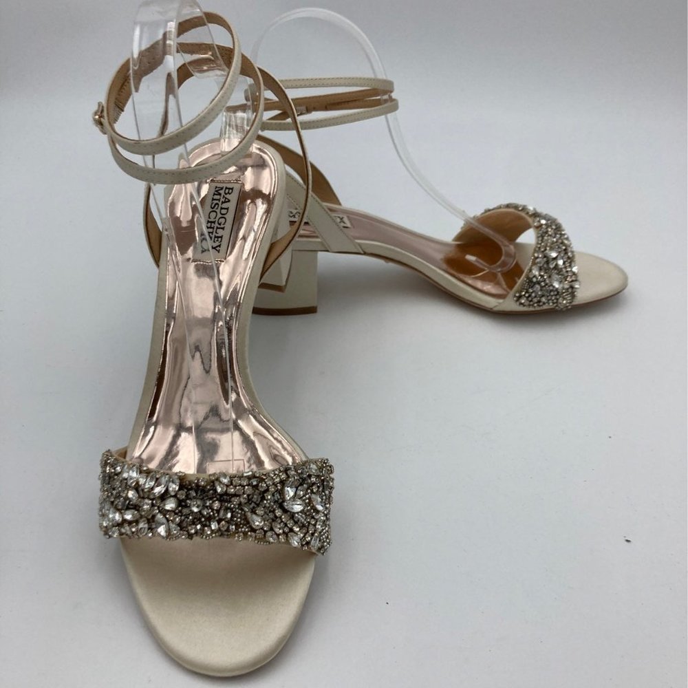 Badgley Mischka Women's Jada Heeled Sandal Size 10 - Picture 10 of 10